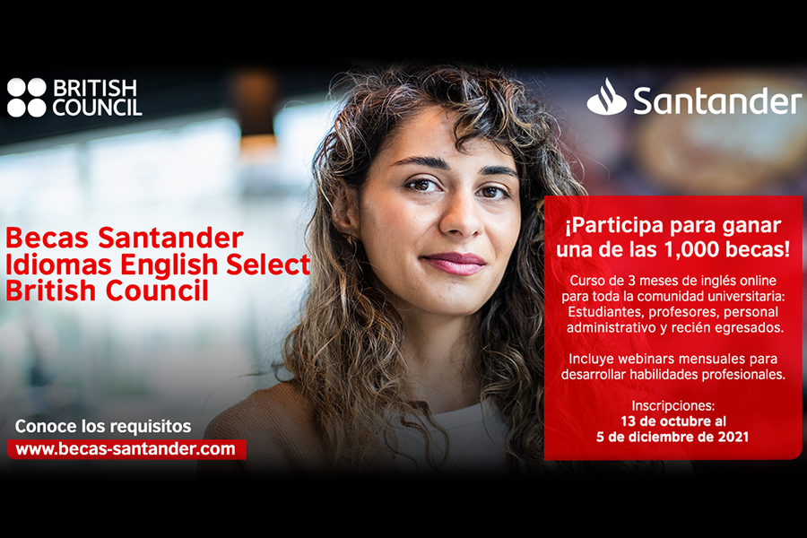 Beca Santander Idiomas | English Select | British Council